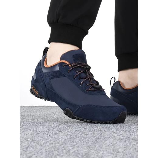 【双11特惠】哥伦 翻毛皮+织物休闲徒步减震防滑耐磨低帮户外功能鞋 Z-15678 商品图1