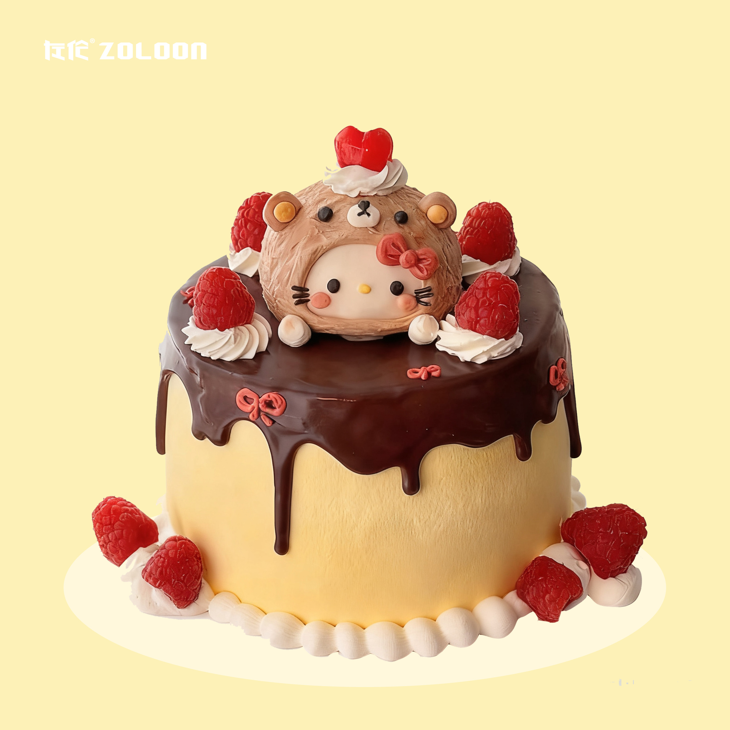 Kitty的梦幻果堡（芒果椰冻斑斓）