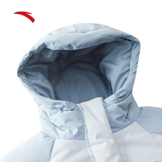 安踏冰甲羽绒丨短款防泼水羽绒服女士冬季新款棉服夹克162447904-1 商品图3