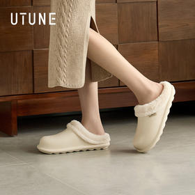 优调 防水暖绒棉拖