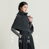 三彩2025新款极简高领披肩针织保暖气质氛围感慵懒时尚高级感通勤 商品缩略图3