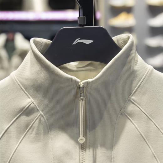 李宁女子2025运动套头无帽卫衣AWDV432-1 商品图2