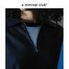 a minimal club重水洗420克毛圈卫衣半开襟廓形复古水洗AM59ST18 商品缩略图4