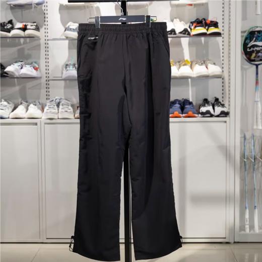 李宁男子2025春季平脚宽松运动裤AYKV099-2 商品图2