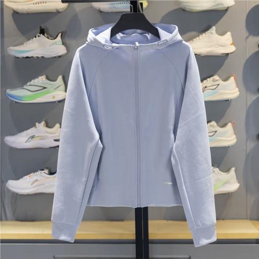 李宁女子2025秋季开衫运动上衣健身外套AWDV512-2 商品图1