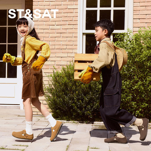 【童鞋】星期六经典百搭校园舒适男女童勃肯SSD3191U3K 商品图4