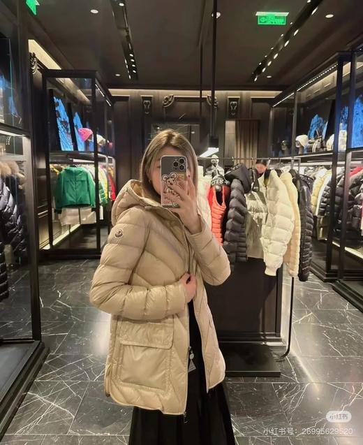 蒙口新款超轻薄  Argenno连帽收腰羽绒服 商品图9