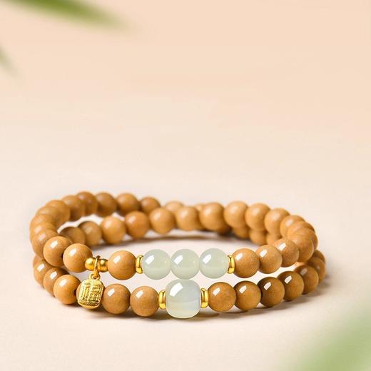 国风文玩【老桃木双圈手串】一份心意 更是祝福 男女老少皆宜 自戴送礼佳品 商品图3