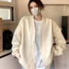 【2025秋冬新款】百搭纽扣针织衫外套 亲肤保暖 细腻柔软 休闲百搭 慵懒风  商品缩略图4