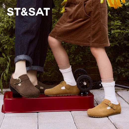 【童鞋】星期六经典百搭校园舒适男女童勃肯SSD3191U3K 商品图9