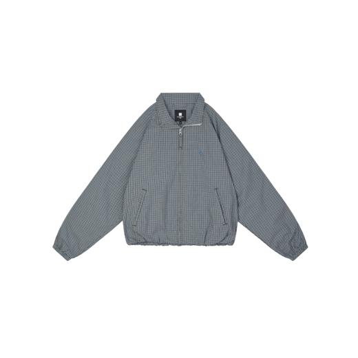 oneup格子花苞拉链夹克（男女同款） 商品图10