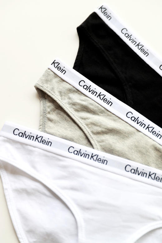 比基尼内内，性感不止一面。一盒三条高腰引力带提花内裤C102258 商品图2