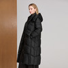 EITIE爱特爱暗扣厚实高领兜帽鹅绒填充长款轻盈羽绒外套8411113 商品缩略图2