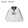 巴拉巴拉balaOne儿童长袖t恤男童女童2025新款秋装POLO衫撞色上衣 商品缩略图4