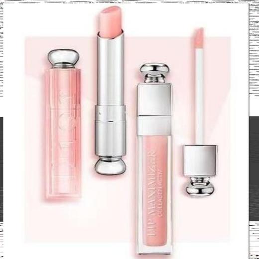 迪奥DIOR粉漾魅惑变色唇膏唇蜜小样两件套#001唇膏1.6g+#001唇蜜3ml 香港直邮 商品图2