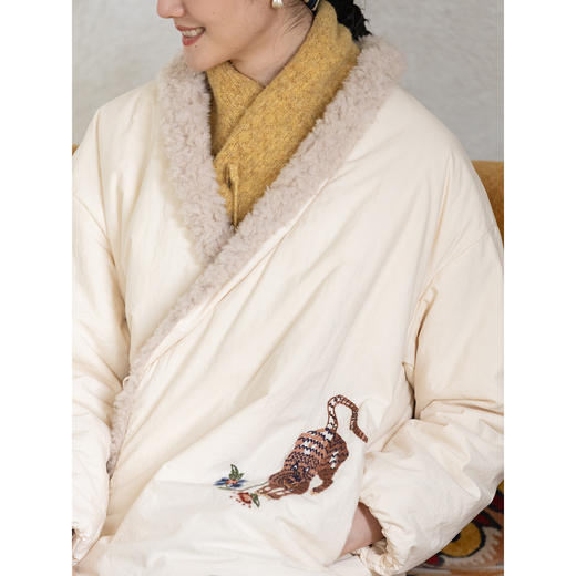 牧衣游 文艺百搭保暖毛织围巾 诗【不支持会员折】 商品图3