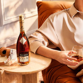 【RémyMartin】人头马优质350ml CLUB级香槟干邑白兰地进口洋酒