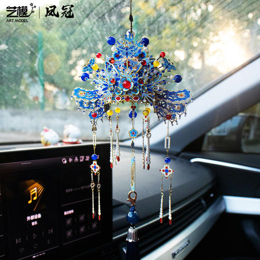 艺模凤冠金属模型3D立体拼图金属拼装手工diy送礼物车载挂饰摆件(款式一个装自选款） 商品图4