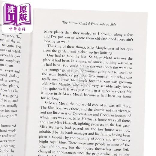 预售 【中商原版】阿加莎系列 破镜谋杀案 马普尔小姐 英文原版 Miss Marple The Mirror Crackd From Side to Side  商品图2
