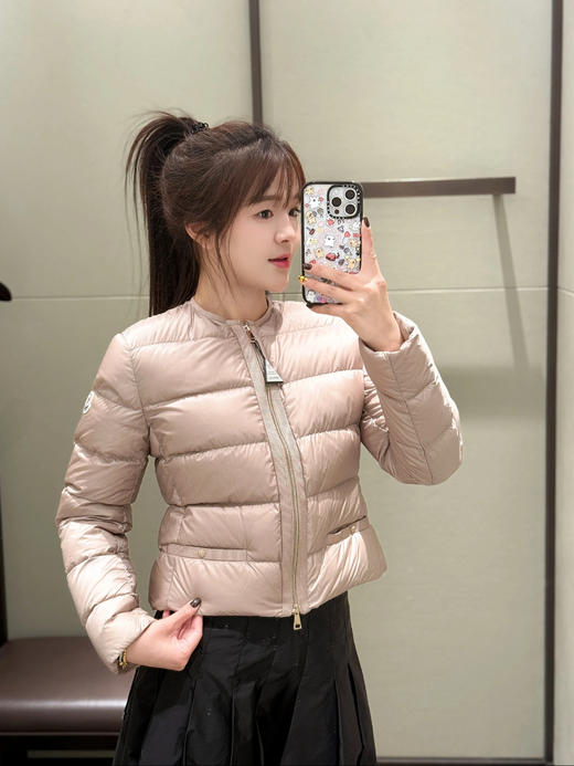 蒙口 短款羽绒服女款夹克外套（SS） 商品图0