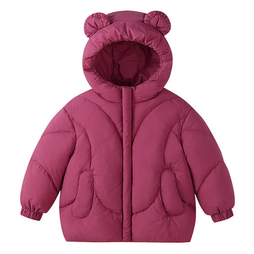 【实体店同款】男女童中长款羽绒服冬季新款安奈儿童装XM545455 商品图6