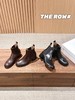 The Row 新季经典切尔西粗跟短靴（DBG） 商品缩略图0