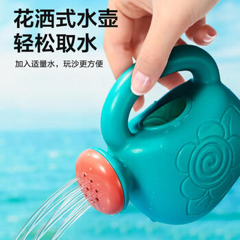 迪漫奇儿童沙滩玩具铲沙挖沙工具23件户外海边戏水玩具沙漏铲子水壶桶 商品图6