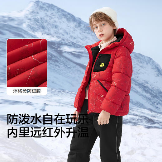 【商场同款】巴拉巴拉童装男童羽绒服2025年新款保暖外套冬防泼水 商品图3