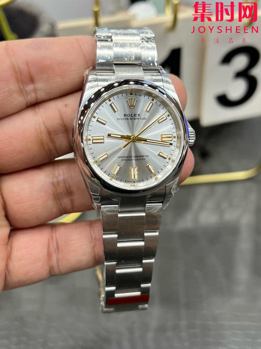 VS劳力士蚝式恒动36系列126000 VS恒动36mm VS恒动36 板链 丹东3230机 904L钢 小手腕福音 商品图3