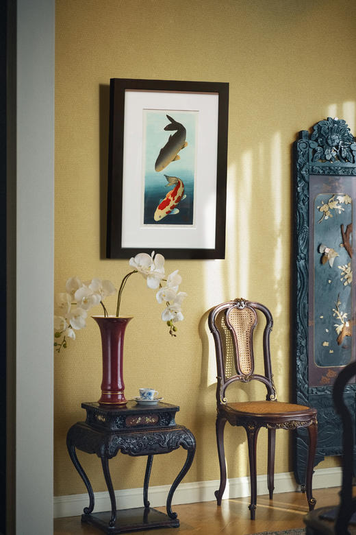 独角鹿西洋古董2012年日本当代艺术家Kunio Kaneko签名创作出品限量木刻版画作品「Whisper Whisper 10 低语·十」 商品图0