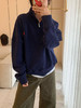 1023-1 亲戚工厂一手渠道 小马半拉链套头翻领polo卫衣 我穿L宽松舒适 商品缩略图7