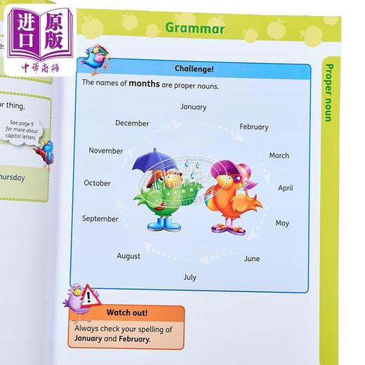 【中商原版】牛津少儿语法标点和拼写词典 Oxford First Grammar Punctuation and Spelling Dictionary英文原版英语字典5-7岁 商品图3