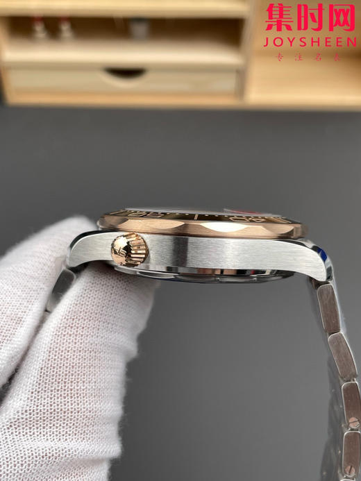 欧米茄VS海马300米系列V4版 8800一体机 VS海马v4版 原装开模 间玫金海马 男士腕表 商品图3