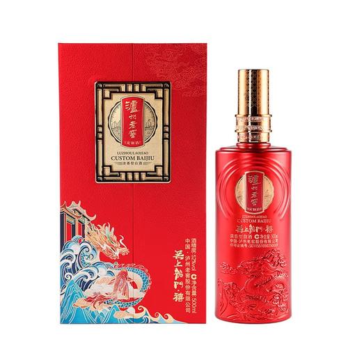 泸州老窖无上龙门禧-52度浓香型500ml定制酒礼盒装白酒 商品图3