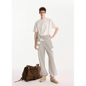 棉仓3631001007-【立体营造】侧缝前移舒适宽松休闲T