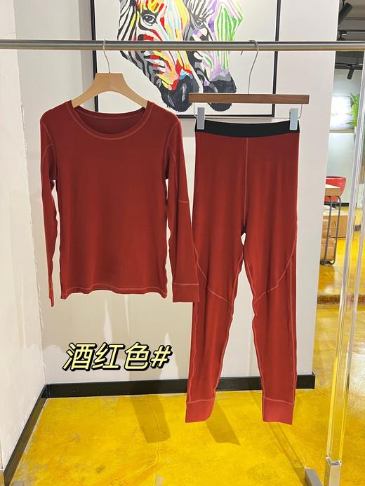 男士  女士   圆领纯色家居套服 商品图8