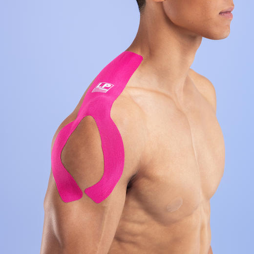 LP水滴肌贴运动肌肉贴布跑步马拉松羽毛球篮球户外专用 商品图6