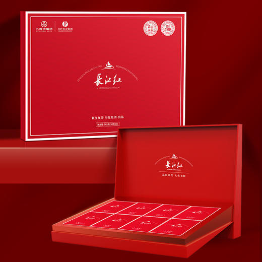 川红 长江红赤楠 红茶礼盒240g 商品图1