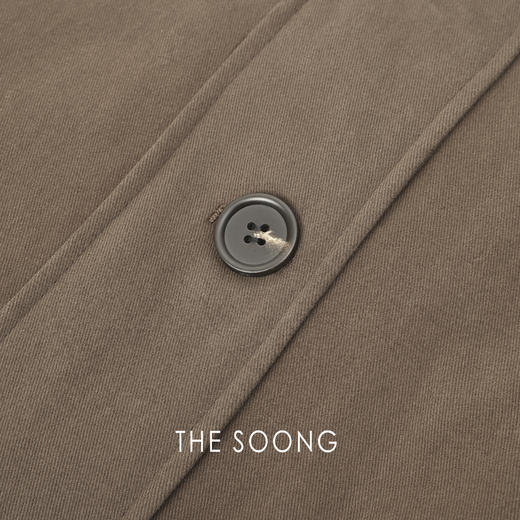 THESOONG|重工纯棉立裁90白鹅绒山羊绒翻领羽绒服HWYRF8045 商品图6
