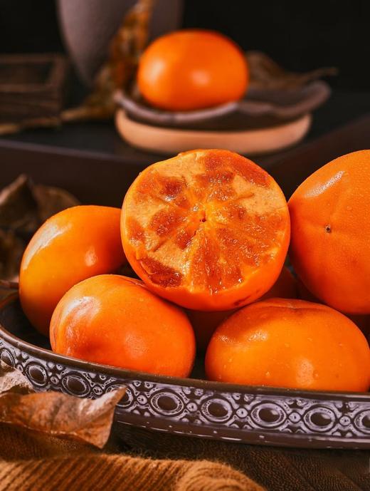 正宗陕西巧克力阳丰甜柿子脆柿新鲜水果应季水果 商品图4