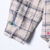 SDSA男士秋冬新款痞帅男装潮牌撞色格纹磨破泼墨翻领衬衫百搭宽松 商品缩略图3