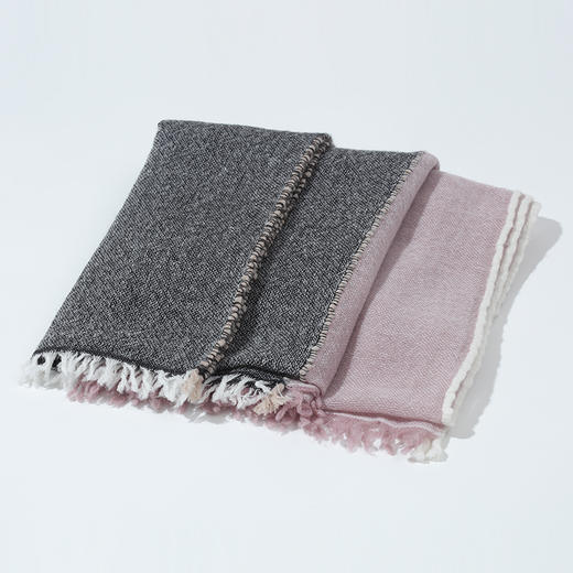 双拼色羊绒围巾SJF94P428W 商品图5