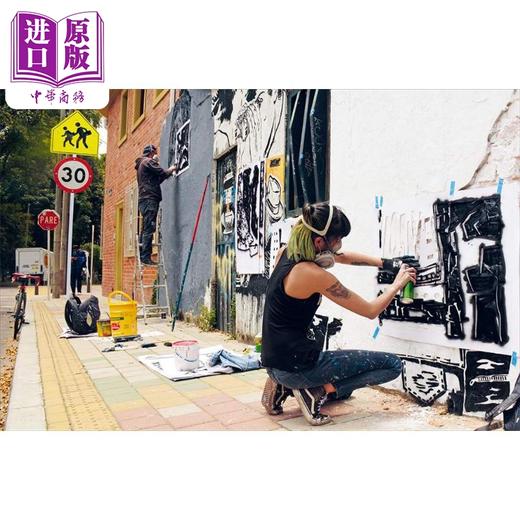 【中商原版】纸模涂鸦手册 英文原版 The Stencil Graffiti Handbook 商品图2