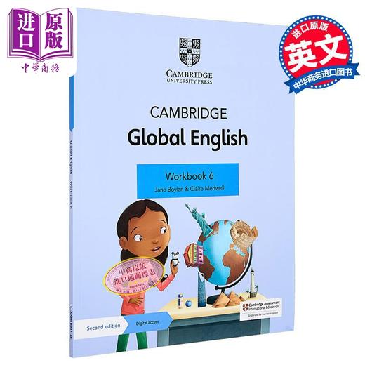 【中商原版】剑桥全球英语练习册6含电子账号（1年有效）Cambridge Global English Workbook 6 with Digital Access  1 Year 商品图0