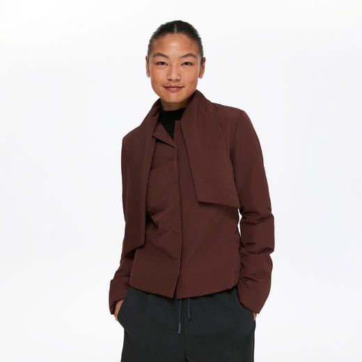 oneup围巾绑带轻薄棉服 商品图2