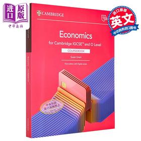 【中商原版】Cambridge 剑桥经济学教材 附电子版2年访问 IGCSE O Level Economics Coursebook with Digital Access 2 Years