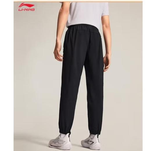 李宁男子2025秋季束脚冰感吸湿宽松运动裤AKXV049-4 商品图2
