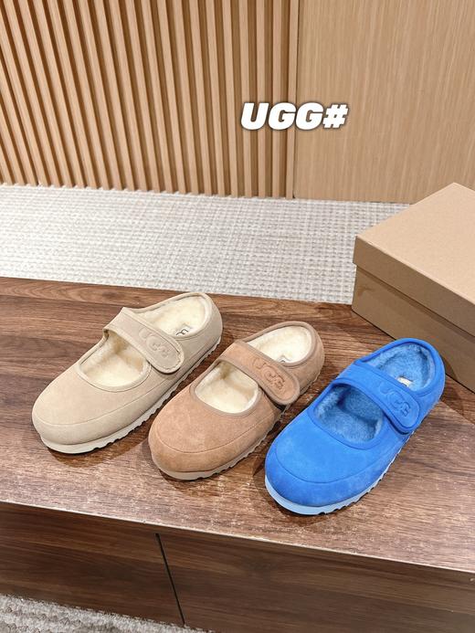 𝐔𝐆𝐆 油叽叽秋冬新款羊毛玛丽珍娃娃鞋(XR) 商品图2