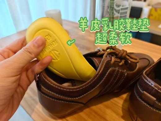 【羊皮德训鞋】预售7天！JEHURFIE明星同款断货王！百搭休闲 360度软弹舒适 小羊皮鞋面+4.0羊皮乳胶鞋垫+任意弯折 暴走不累AB25361 商品图7