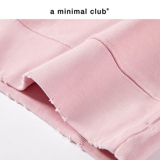 a minimal club做旧水洗450克重毛圈印花卫衣圆领100%棉AM59ST19 商品图4